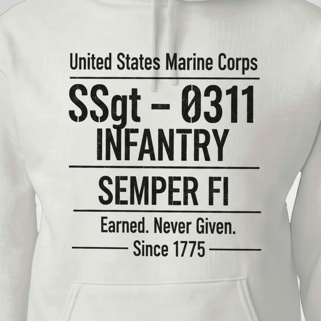 Marine Corps Brotherhood: Infantry Edition Pullover