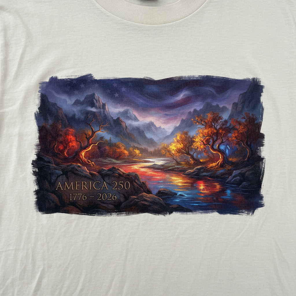 Sacred Landscape — America 250 Heritage Tee