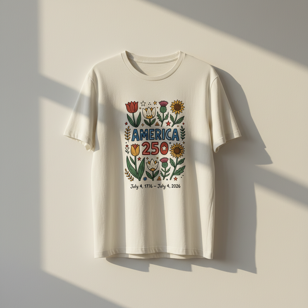 Garden of Liberty — America 250 Heritage Tee