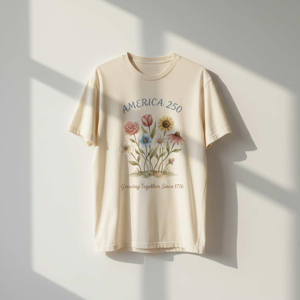Growing Liberty — America 250 Heritage Tee