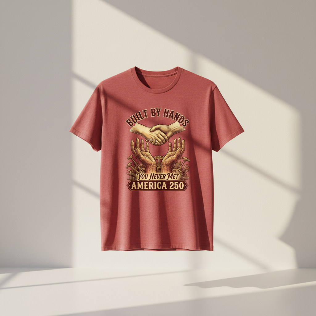 Built by Hands — America 250 Workline Tee
