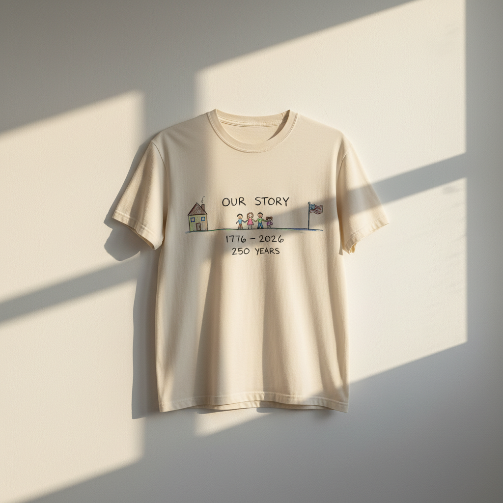 Authentic Tale — America 250 Heritage Tee