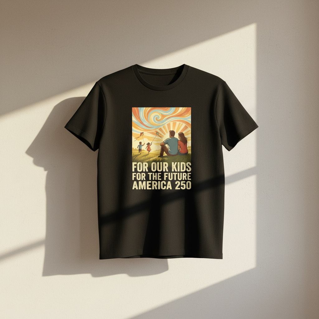 For Our Kids, For the Future — America 250 Heirloom Tee