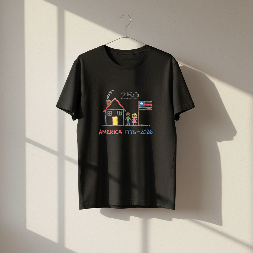Drawn by Generations — America 250 Heritage Tee