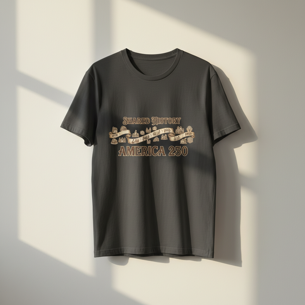 Chronicle Ribbon — America 250 Heritage Tee