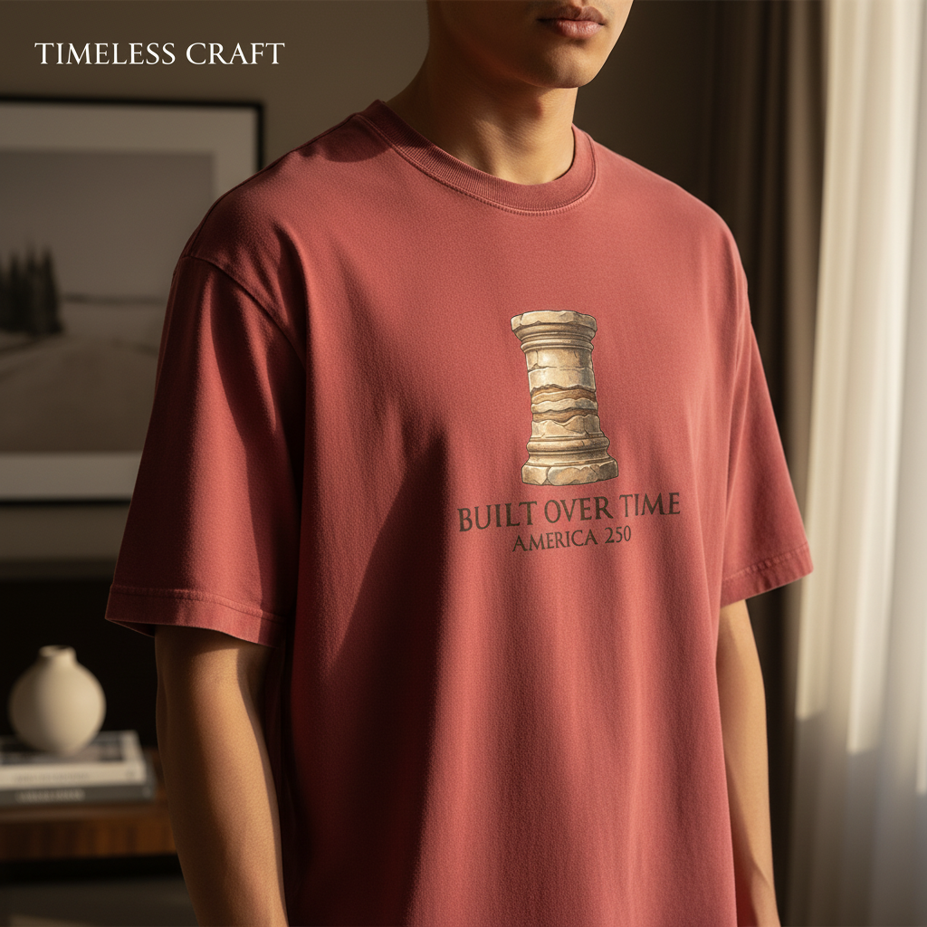 Laid Stone by Stone — America 250 Heritage Tee