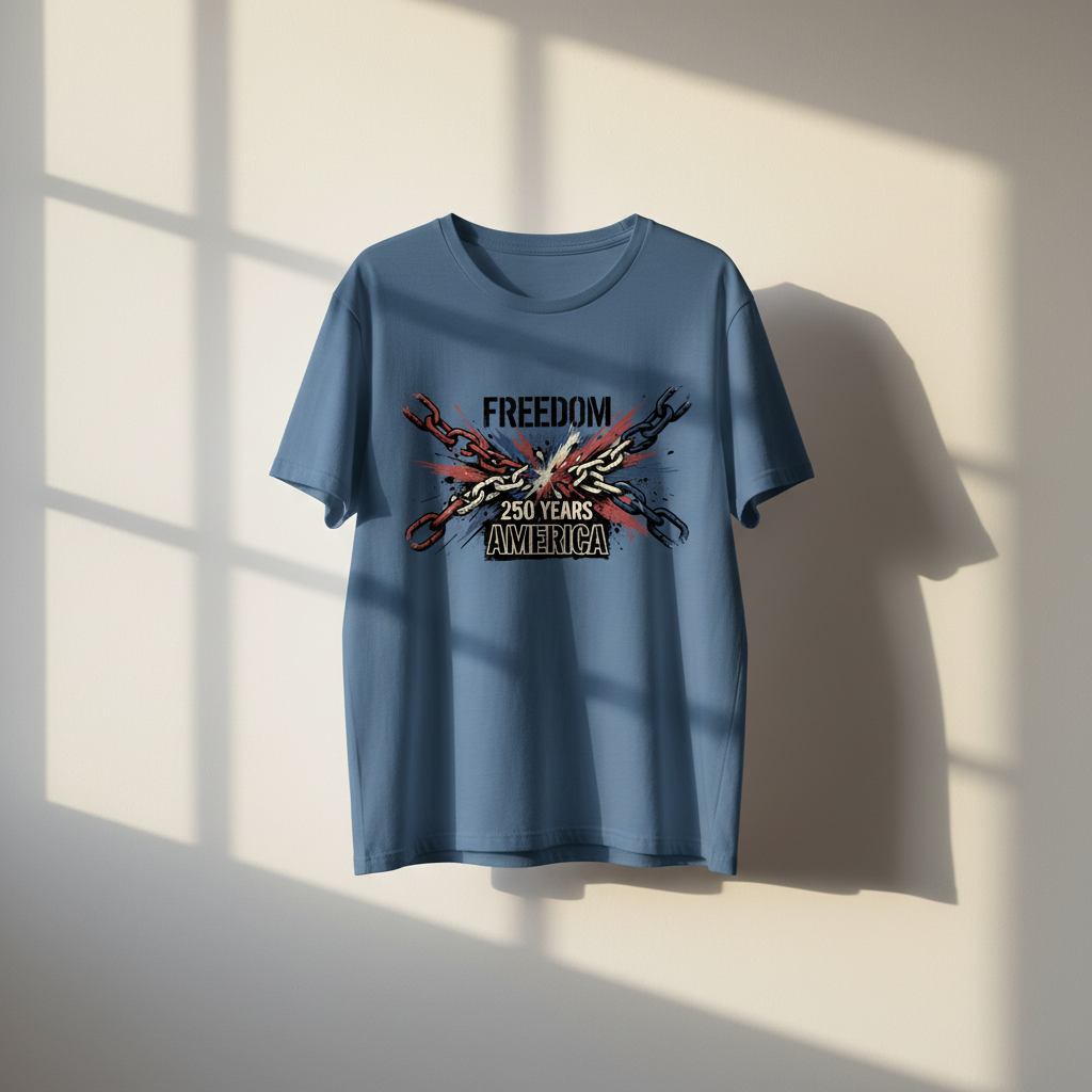 Unchained Liberty — America 250 Heritage Tee