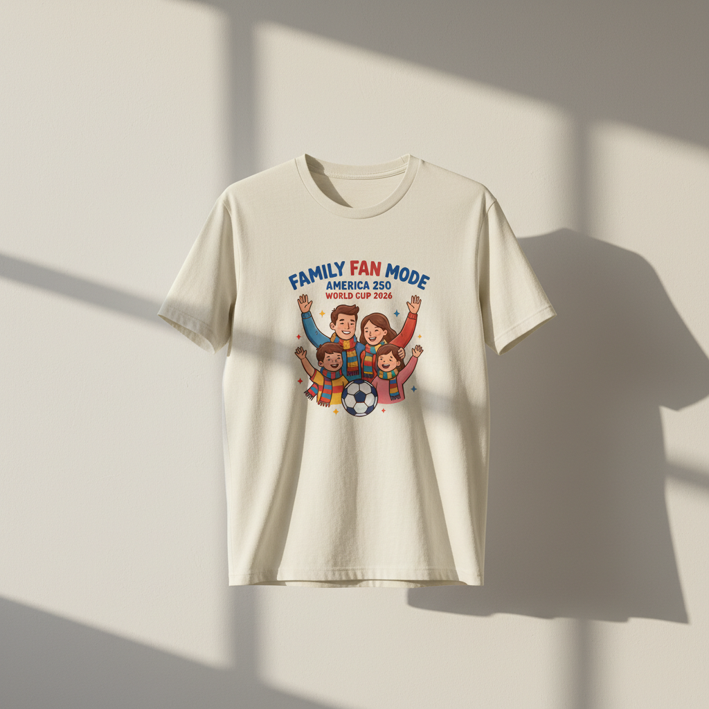 Family Fan Mode — America 250 Heritage Tee