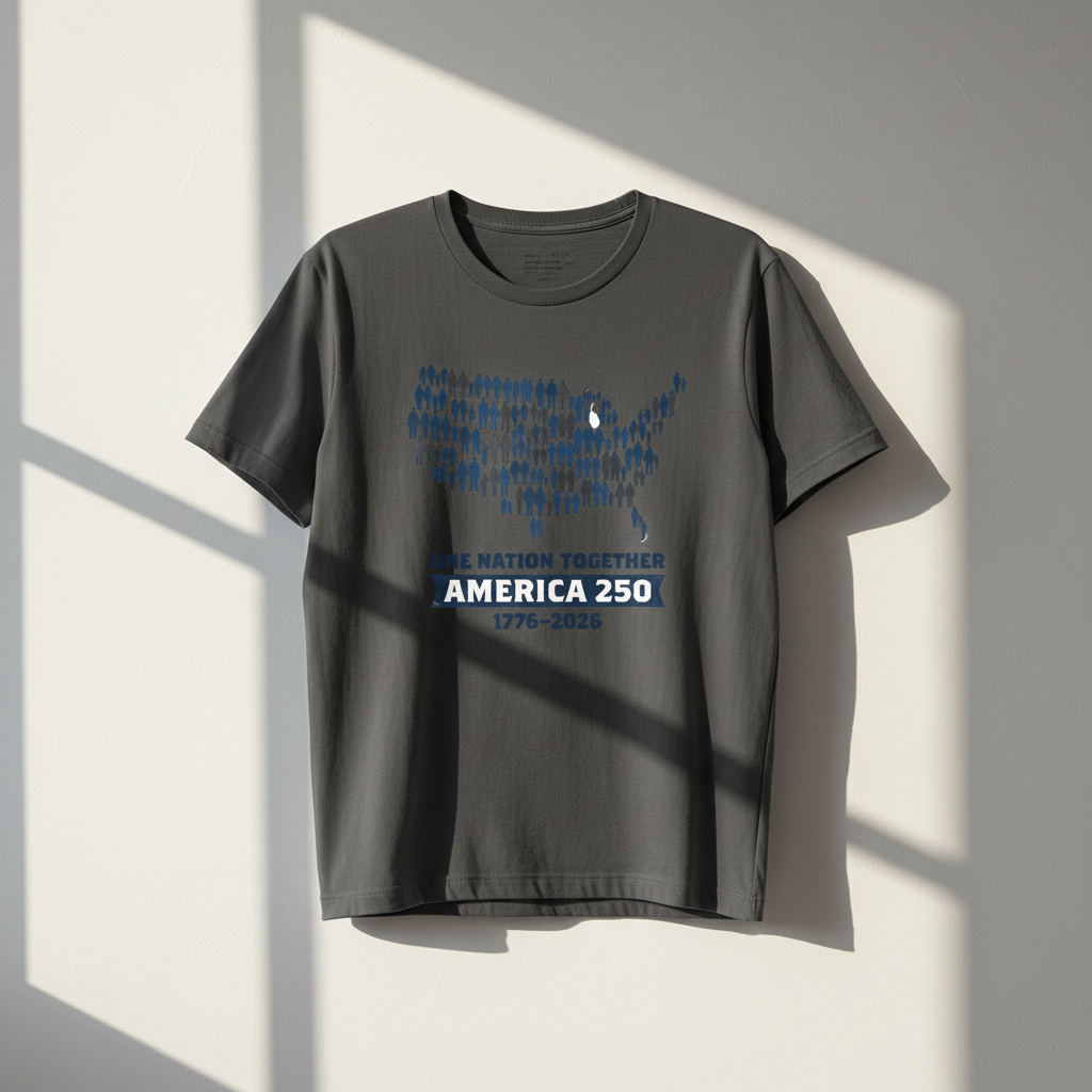 United Silhouette — America 250 Heritage Tee
