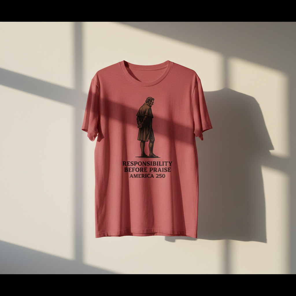 Duty Before Applause — America 250 Heritage Tee