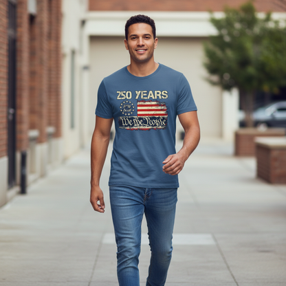 We the People – 250 Years of American Unity, Liberty, and Constitutional Legacy (1776–2026) T-Shirt