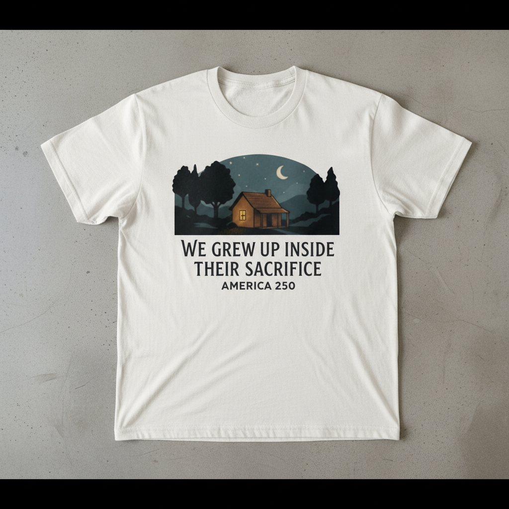 Grown from Sacrifice — America 250 Tee