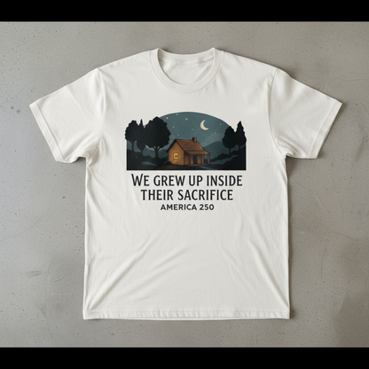 Grown from Sacrifice — America 250 Tee
