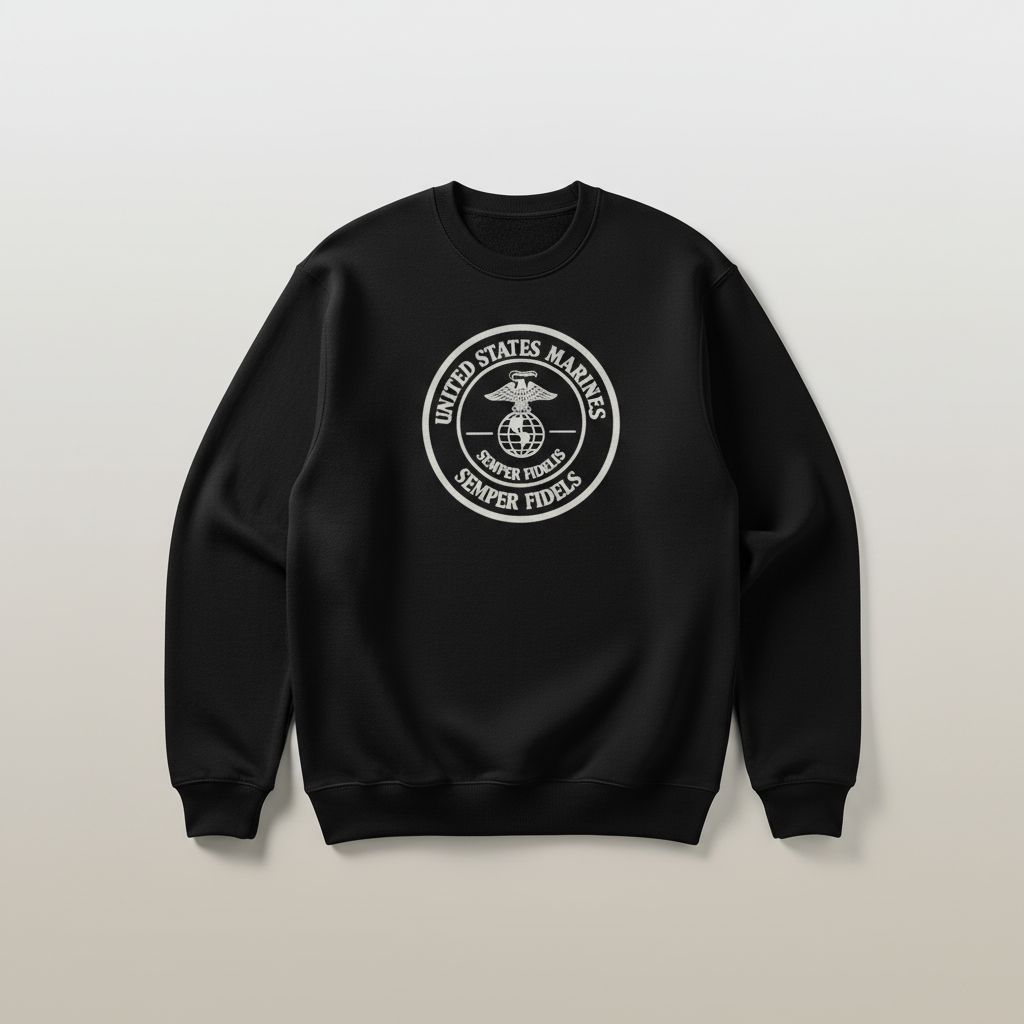 USMC Semper Fidelis Legacy Medal Sweatshirt