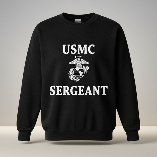 USMC Sergeant Semper Fi Bold Signature Sweatshirt