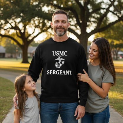 USMC Sergeant Semper Fi Bold Signature Sweatshirt