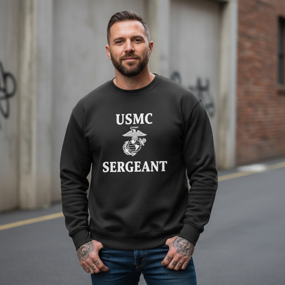 USMC Sergeant Semper Fi Bold Signature Sweatshirt