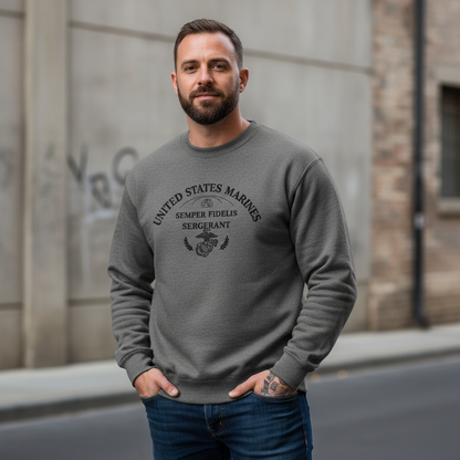 USMC Sergeant Semper Fi Tradition Arch Sweatshirt