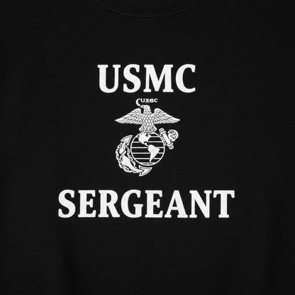 USMC Sergeant Semper Fi Bold Signature Sweatshirt