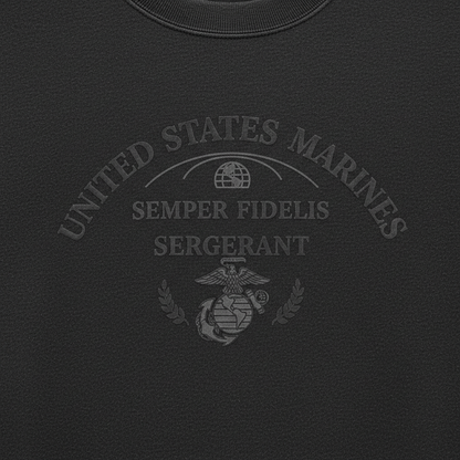 USMC Sergeant Semper Fi Tradition Arch Sweatshirt
