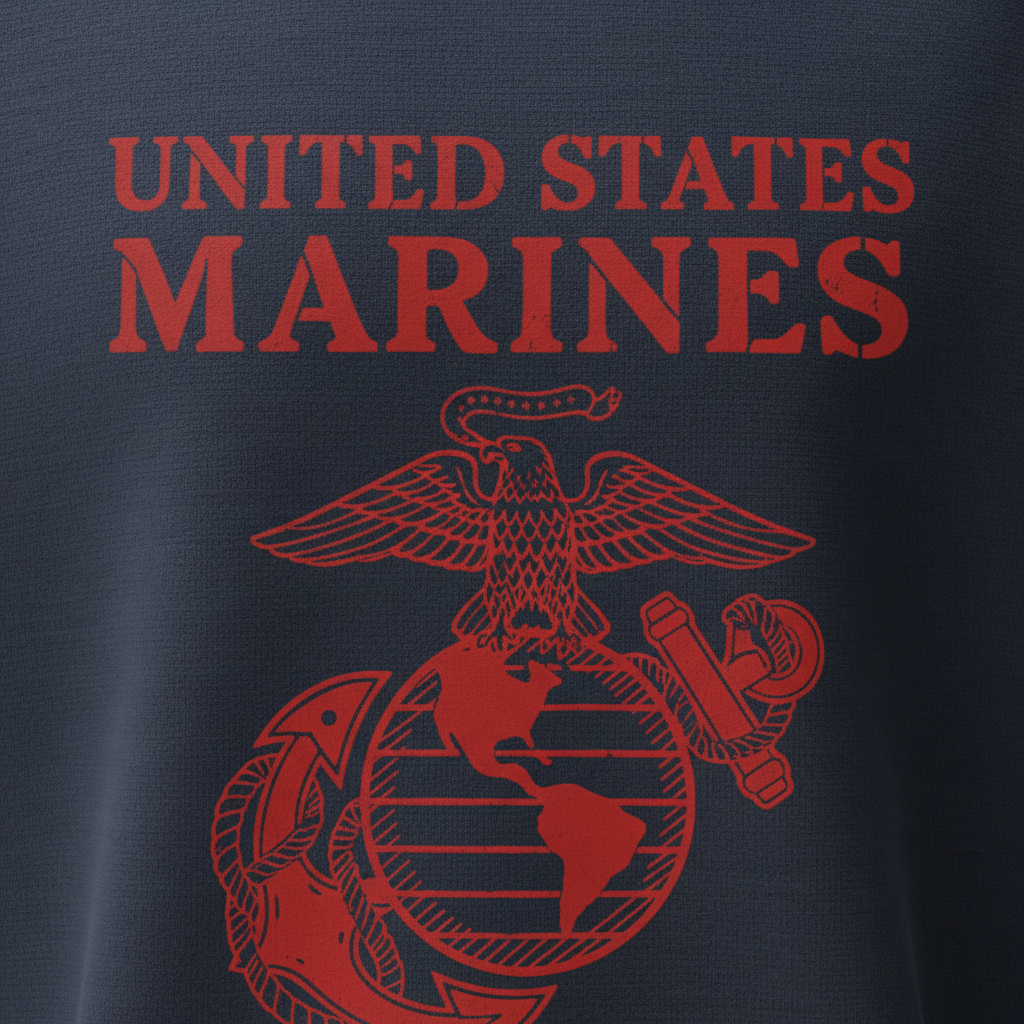 USMC Eagle Globe and Anchor Graphic Pullover - Men's & Women's