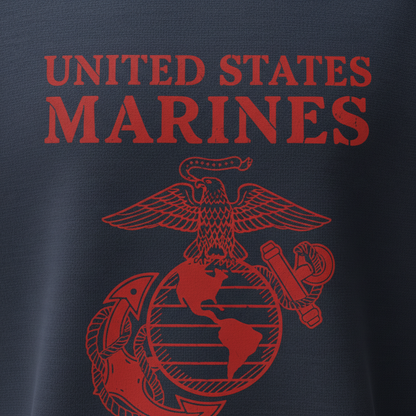 USMC Eagle Globe and Anchor Graphic Pullover - Men's & Women's