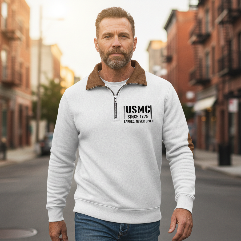 USMC "Never Given" Tactical Fleece Pullover