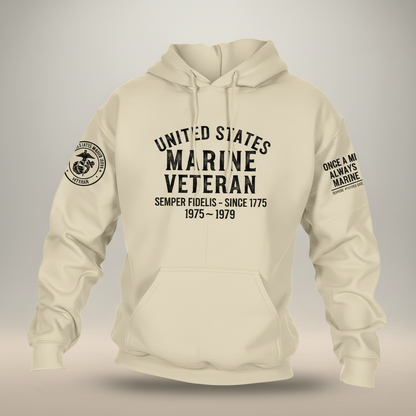 Elite Marine Veteran "Since 1775" Commemorative Hoodie