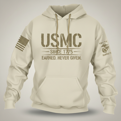 USMC Legacy 1775 Distressed Hoodie