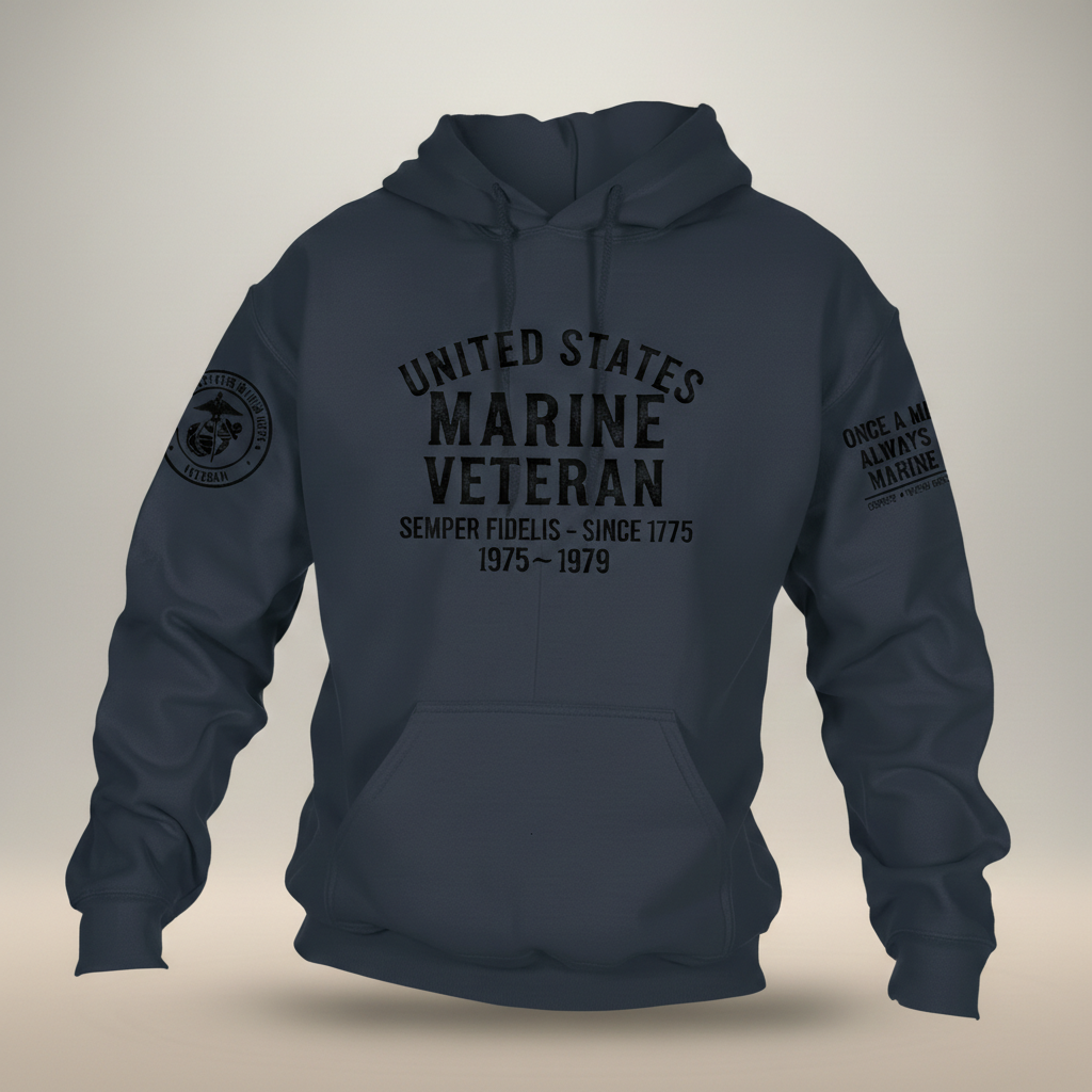 Elite Marine Veteran "Since 1775" Commemorative Hoodie