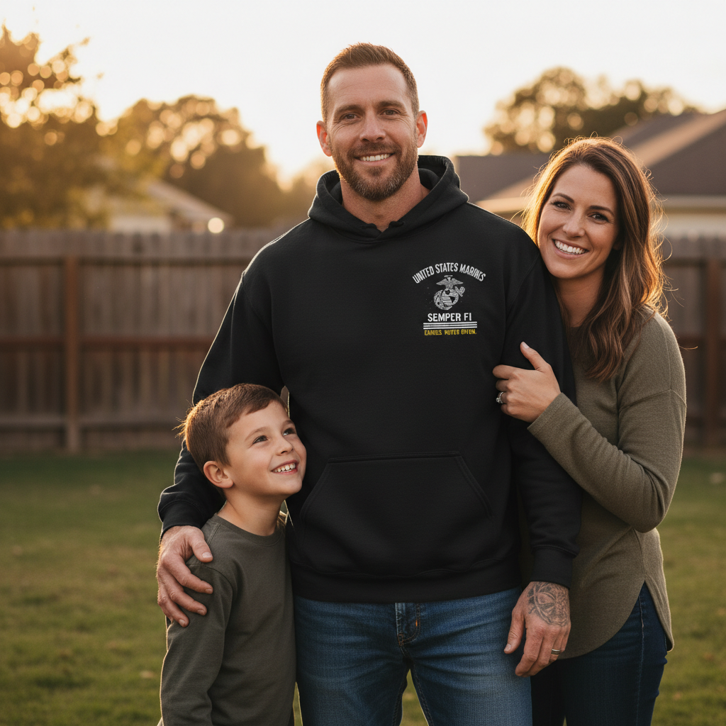Marine Corps "Always Faithful" Signature Hoodie