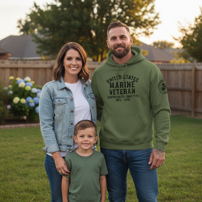 Elite Marine Veteran "Since 1775" Commemorative Hoodie
