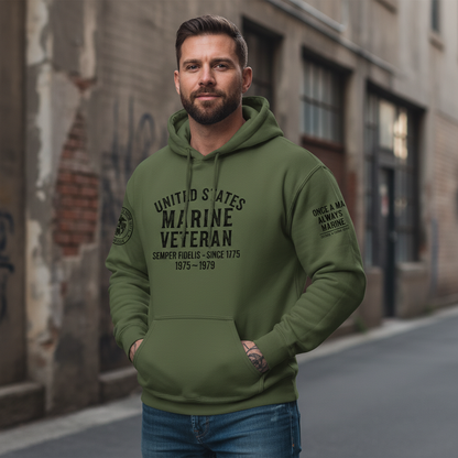 Elite Marine Veteran "Since 1775" Commemorative Hoodie