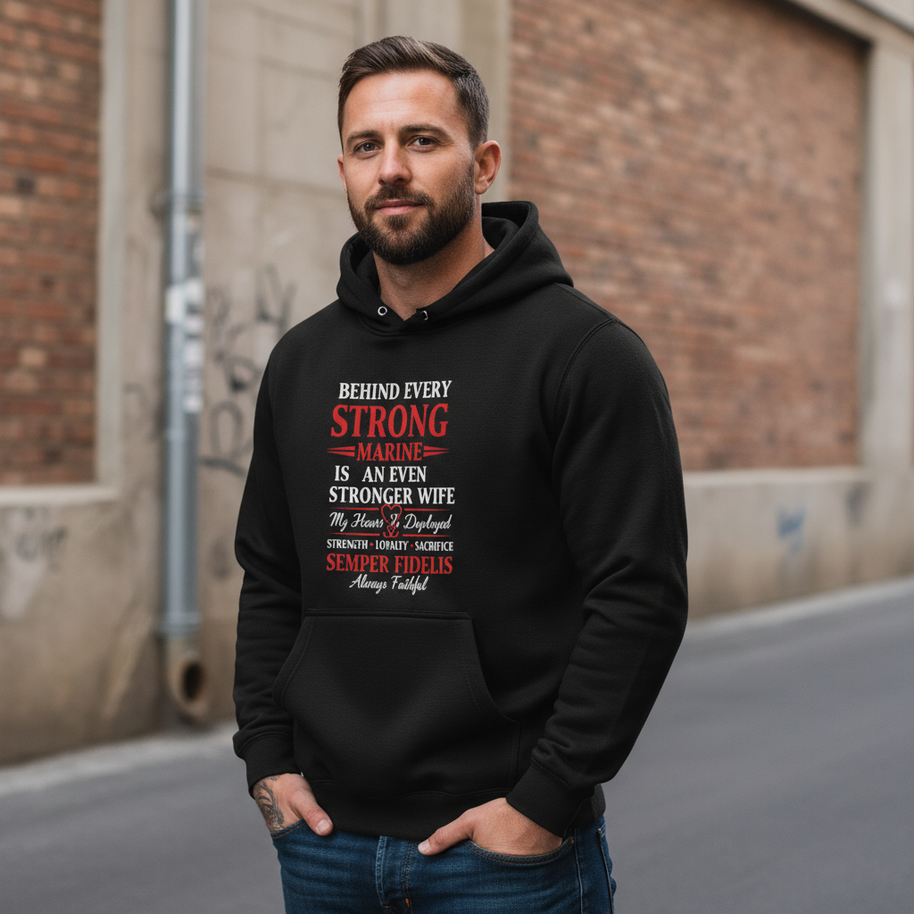 United States Marine Veteran Hoodie USMC Semper Fi Custom Service Years Pullover