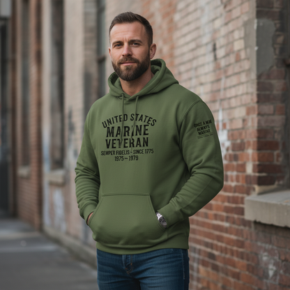 Elite Marine Veteran "Since 1775" Commemorative Hoodie