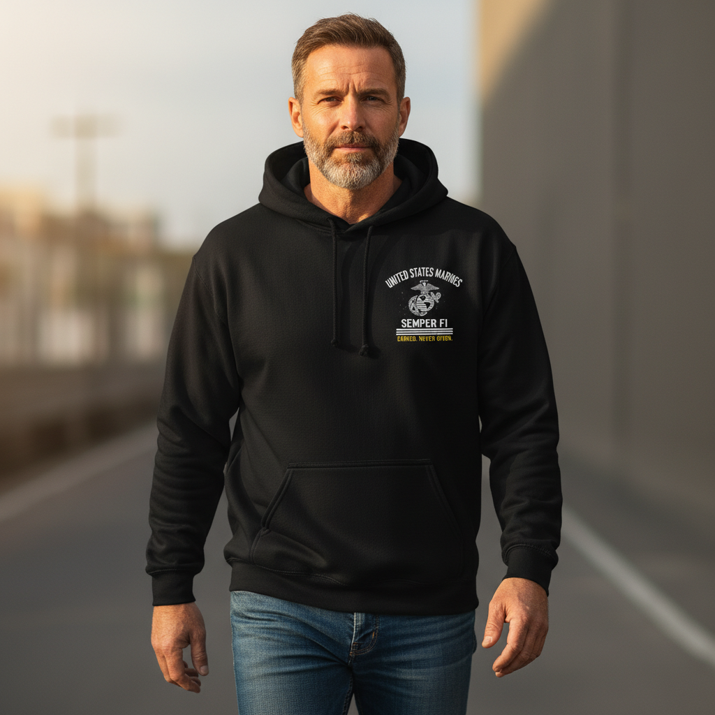 Marine Corps "Always Faithful" Signature Hoodie