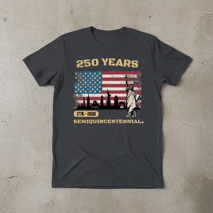 America 250 – Liberty Skyline T-Shirt