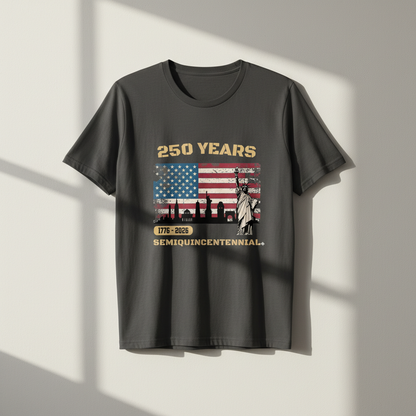 America 250 – Liberty Skyline T-Shirt