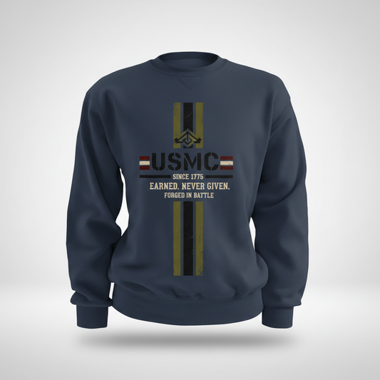 Military Grade USMC Urban Tactical Crewneck