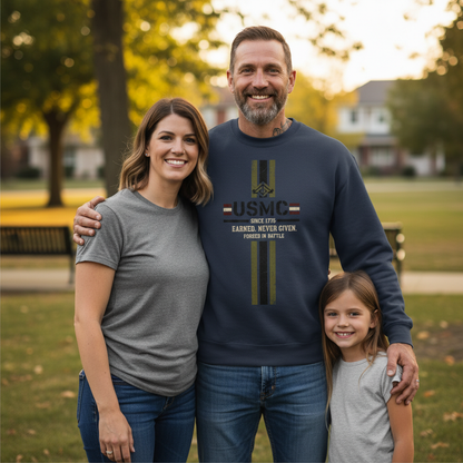 Military Grade USMC Urban Tactical Crewneck