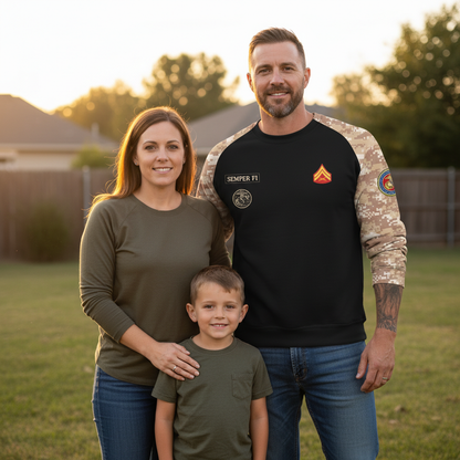 USMC "Desert Warrior" Raglan Pullover
