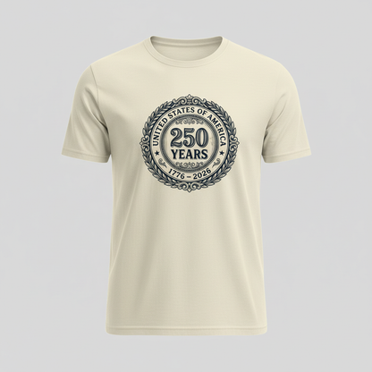 The Anniversary Seal — America 250 Heritage Tee