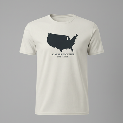 Solidarity Map — America 250 Heritage Tee
