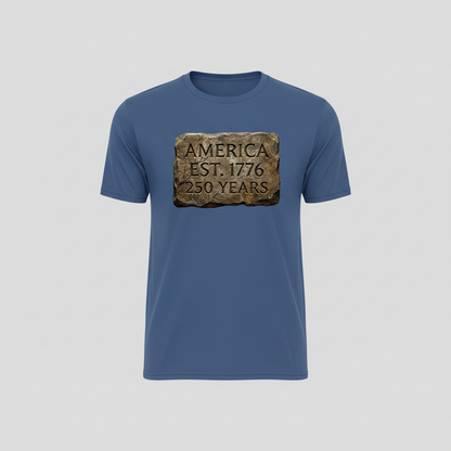 Carved in Stone — America 250 Heritage Tee