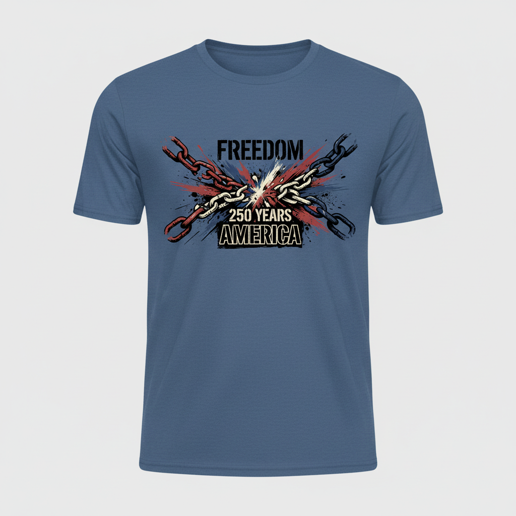 Unchained Liberty — America 250 Heritage Tee
