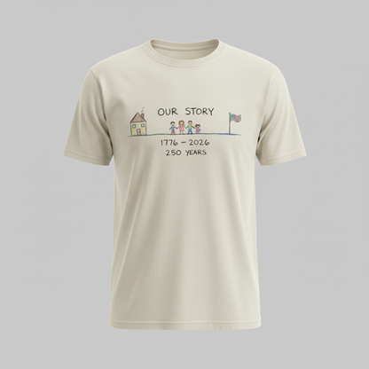 Authentic Tale — America 250 Heritage Tee