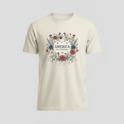 Eternal Wreath — America 250 Heritage Tee