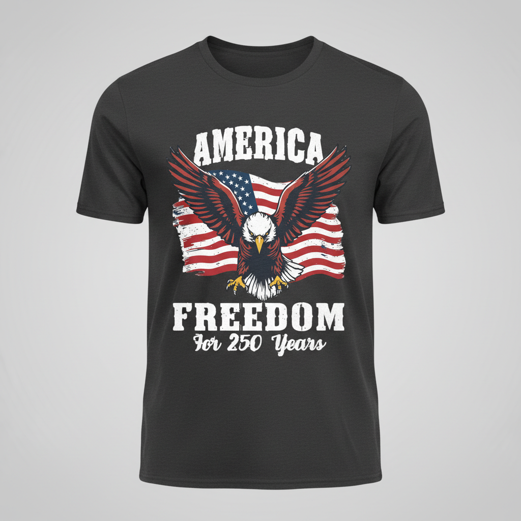 America Freedom – 250 Years (1776–2026) T-Shirt