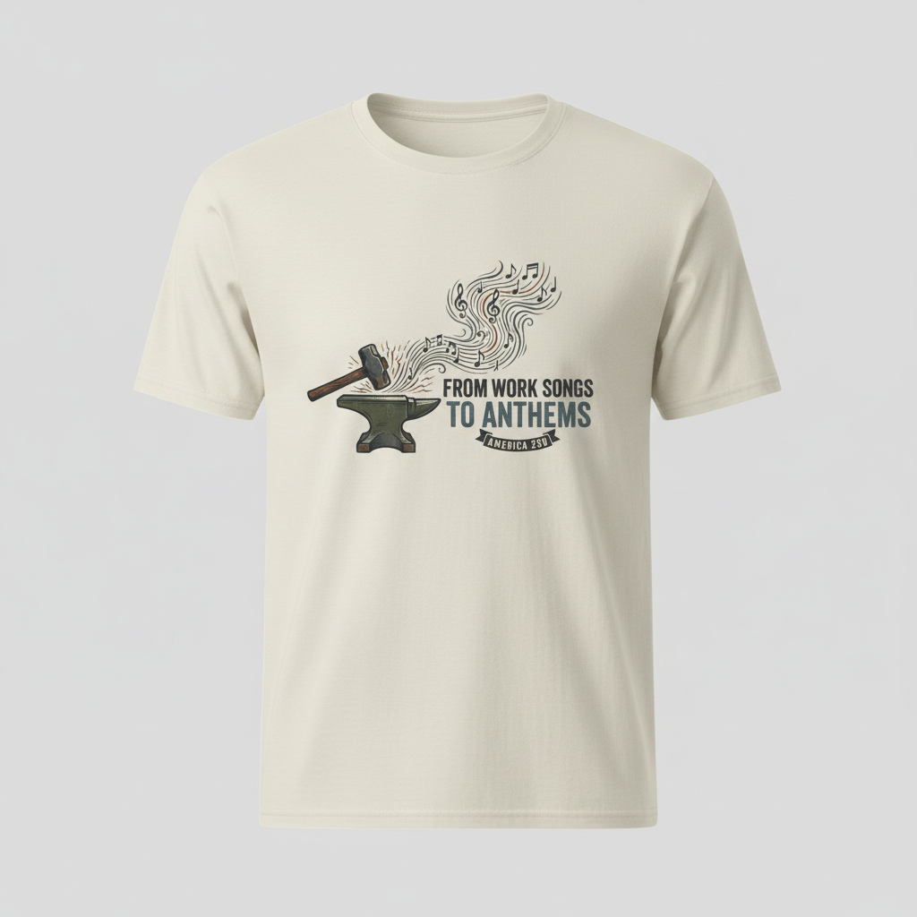 Melodies of Labor — America 250 Workline Tee