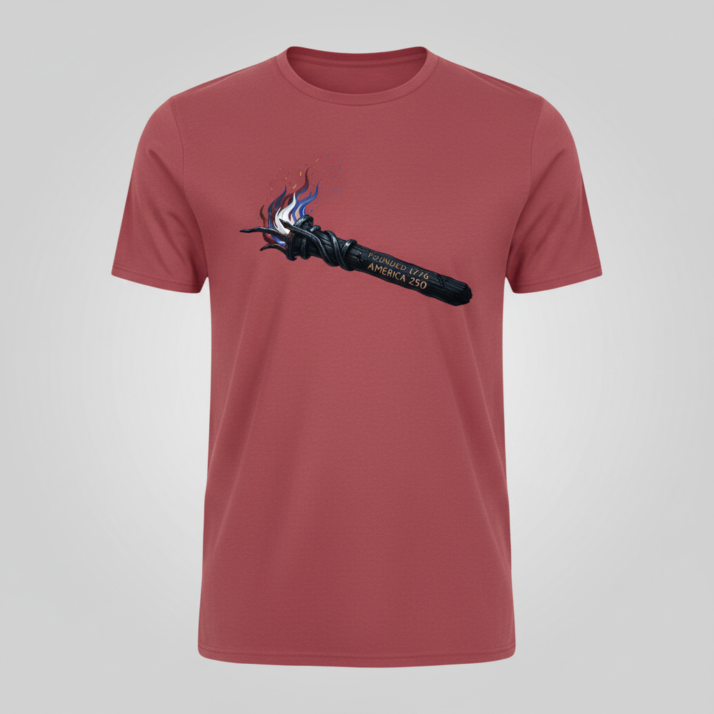 Vigilant Flame — America 250 Heritage Tee